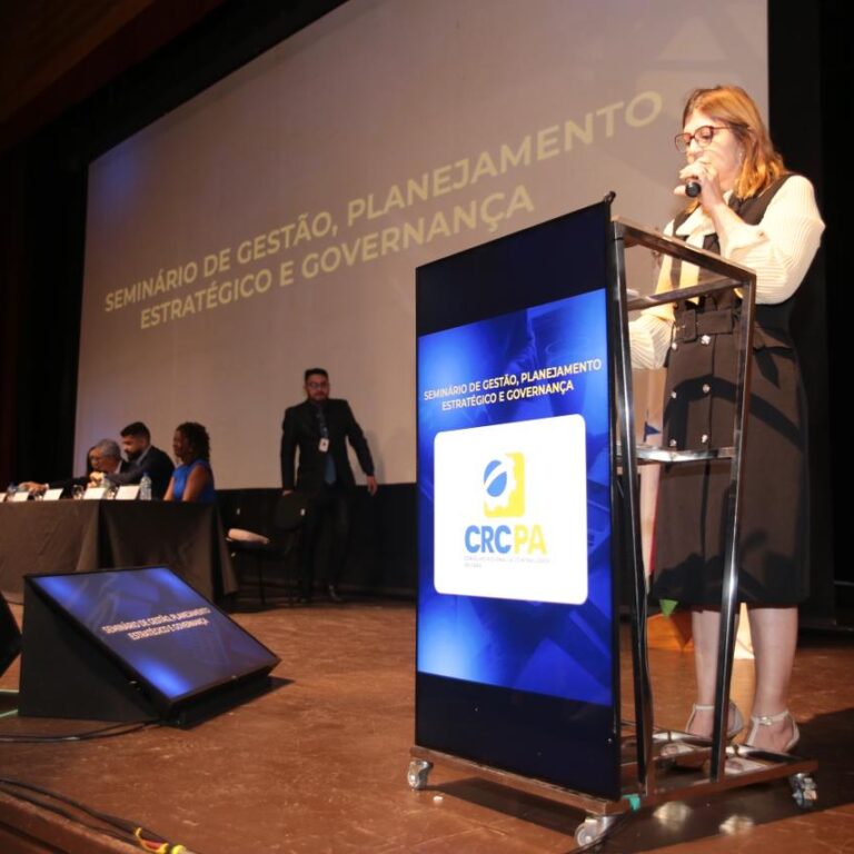 evento promovido pelo Conselho Regional de Contabilidade do Pará.